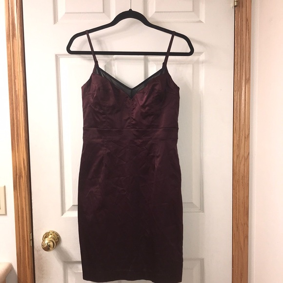 Dynamite Burgundy Dress - Picture 3 of 6